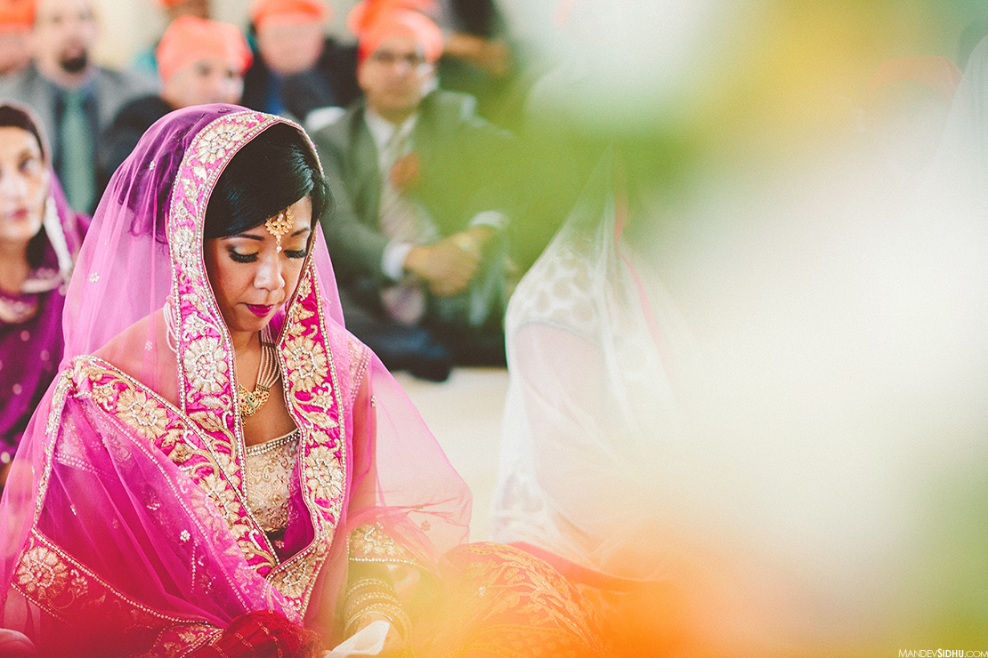 Multicultural Asian-Indian Wedding Photographer, Sikh Wedding Ceremony